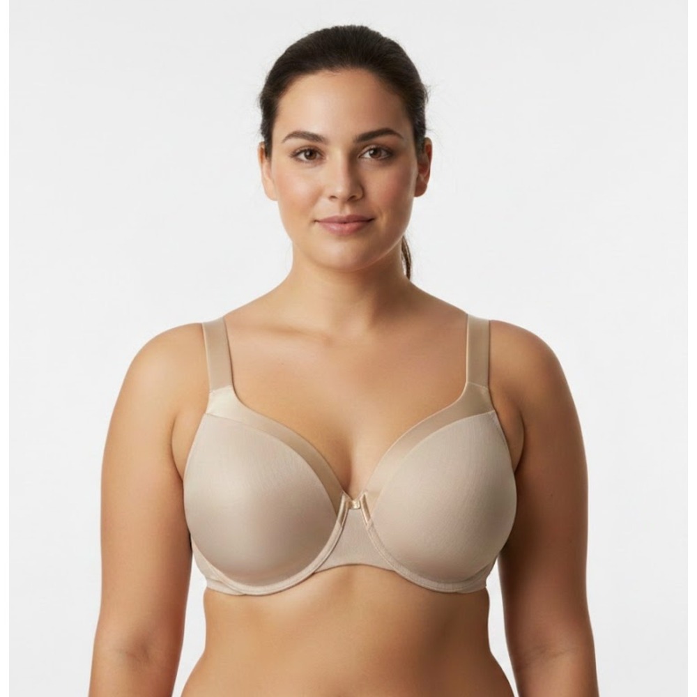 Vanity Fair 76338‎ Full Figure Underwire T-shirt Bra Beige 36DD